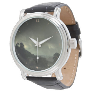 Die Hügel zeigen den Weg Armbanduhr