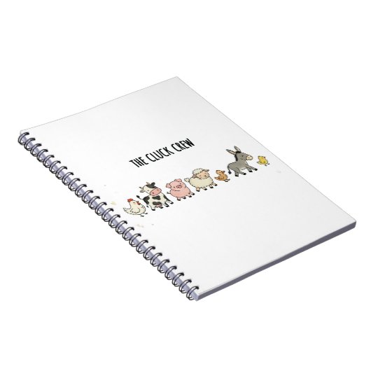 "Die Hühner-Crew" Notizblock (Rechte Seite)