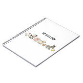 "Die Hühner-Crew" Notizblock (Linke Seite)