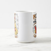 Die Hühner fließen in der Sprache der Vögel Kaffeetasse (Mittel)