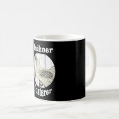 Die Hühner flüstern Kaffeetasse (VorderseiteRechts)