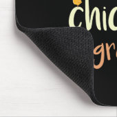 Die Hühner Oma Lustiger Hahn Huhn Küken Mousepad (Ecke)