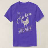 Die Hühnerflüster-Funny Chicken Lover Landwirtscha T-Shirt (Design vorne)
