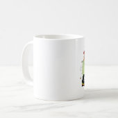 Die Hula Hoop-Black Bären Kaffeetasse (Vorderseite Links)