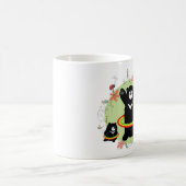 Die Hula Hoop-Black Bären Kaffeetasse (Mittel)