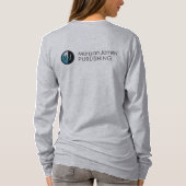 Die Hülsen-T-Shirt Frauen Morgans James T-Shirt (Rückseite)