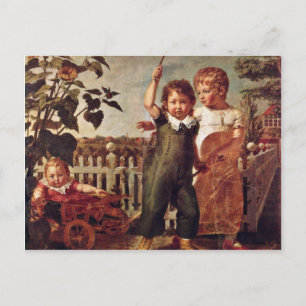 Die Hülsenbeck-Kinder von Runge Philipp Otto Postkarte