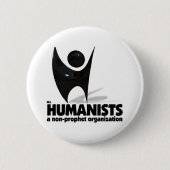 Die Humanisten Button (Vorderseite)