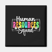 Die Humanressourcen kehren in die Crew der Schule Magnet (Vorne)