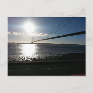 Die Humber-Brücke Postkarte