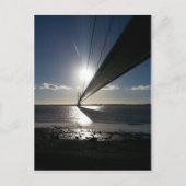 Die Humber-Brücke Postkarte (Vorderseite)