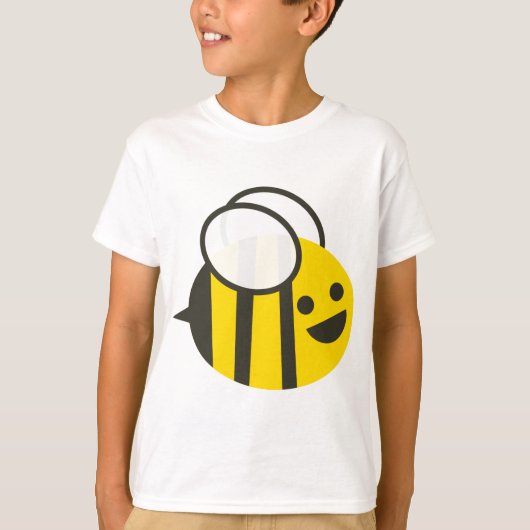 Die Hummel-Bienen-T-Shirt des Kindes T-Shirt (Vorderseite)