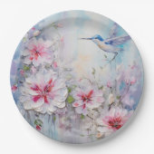 Die Hummingbird-Designserie 11 Pappteller (Vorderseite)