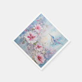 Die Hummingbird-Designserie 11 Serviette (Ecke)
