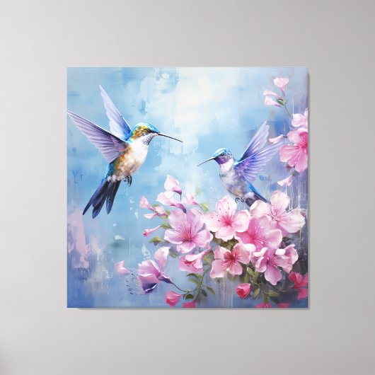 Die Hummingbird-Designserie 12 Leinwanddruck (Vorderseite)