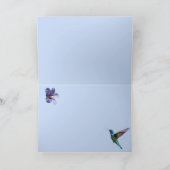 Die Hummingbird-Karte Karte (Innenseite)