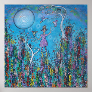 Die Hummingbird-Königin Poster