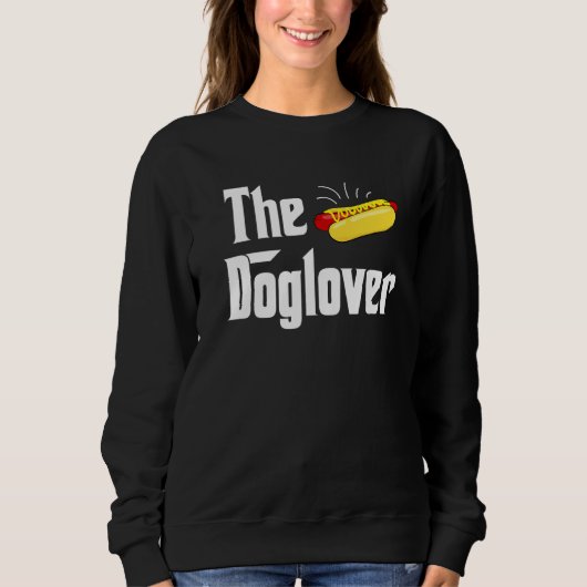 Die Hunde Hot Dog Würstchen Spaß Sweatshirt (Vorderseite)