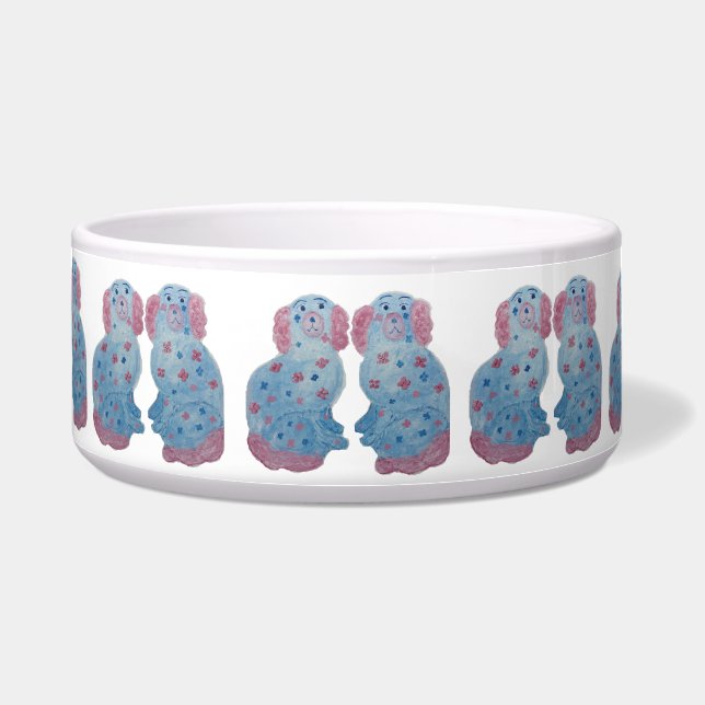 Die Hunde-Schwestern-Hunde Napf (Vorderseite)