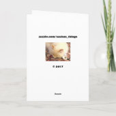 Die Hunde werden für es zahlen Karte (Rückseite)