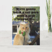 Die Hunde werden für es zahlen Karte (Vorderseite)