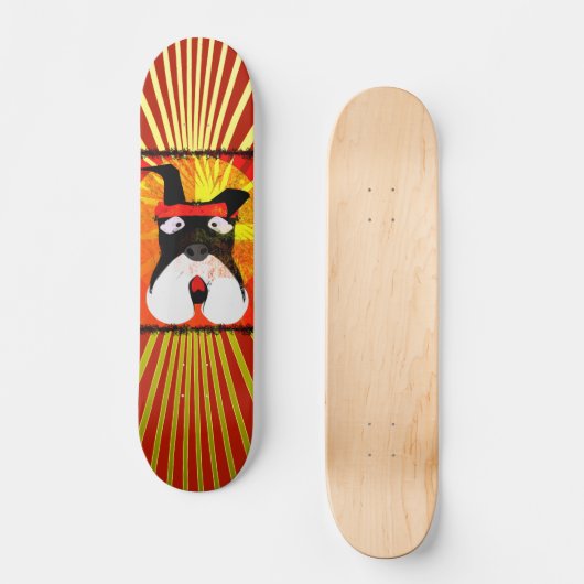 Die Hundehalde Skateboard (Vorderseite)