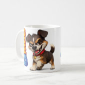 Die Hundeklinge Kaffeetasse (Vorderseite Links)