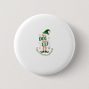 Die Hundemutter-Elfe Weihnachten Lustiger Hunde Li Button