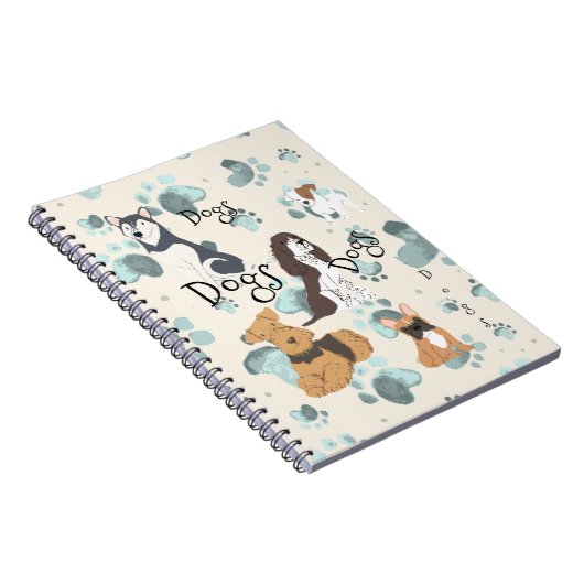 Die Hundeschar Notizblock (Rechte Seite)