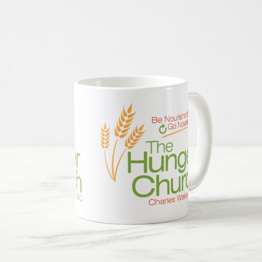 Die Hunger-Kirchen-Tasse Kaffeetasse (VorderseiteRechts)