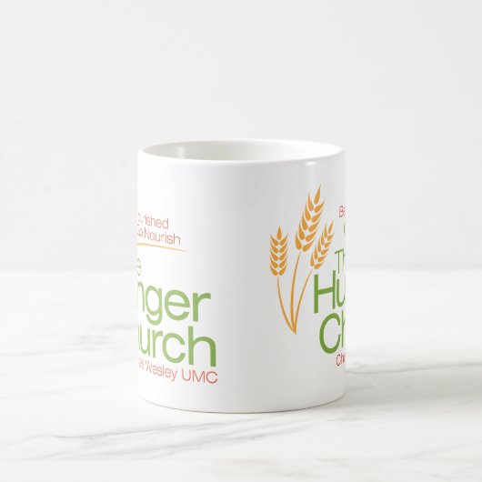 Die Hunger-Kirchen-Tasse Kaffeetasse (Mittel)