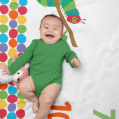Die hungrige Raupe | Baby Monthly Meilenstein Fleecedecke