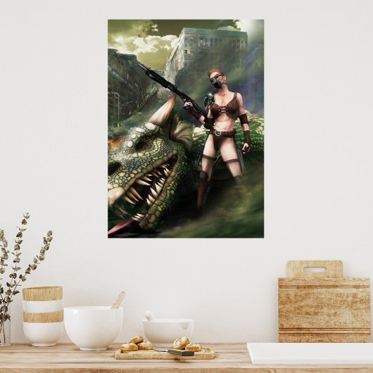 Die Huntress Poster (Küche)