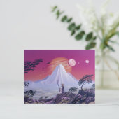 Die Huntress Postkarte (Stehend Vorderseite)