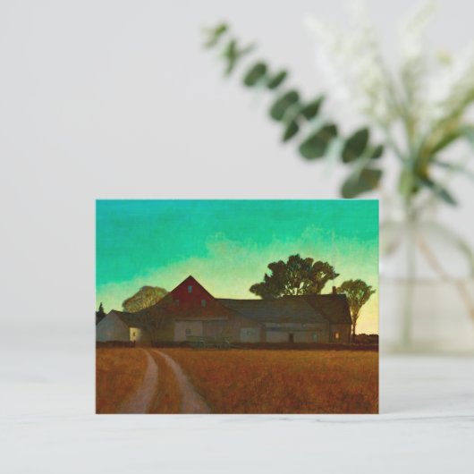 Die Hupe, 1938 von Newell Convers Wyeth Postkarte (Stehend Vorderseite)