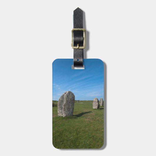 Die Hurler, Miniaturen, Cornwall Gepäckanhänger (Vorderseite vertikal)