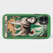 Die Husky-Tarot-Karte Case-Mate iPhone Hülle (Rückseite (Horizontal))