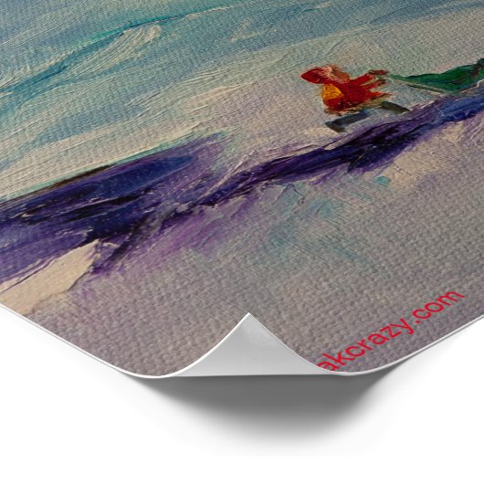 Die Huslia Hustler, Alaskan Musher Poster (Ecke)