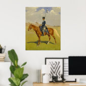Die Hussar, Frederic Remington Poster (Heimbüro)