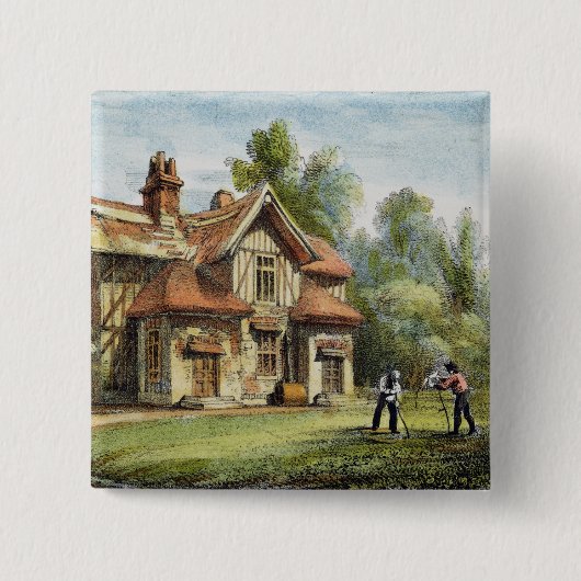 Die Hütte der Königin, Richmond arbeitet im Button (Vorderseite)