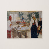 Die Hütte eines Bergmannes, von einem Handels- Puzzle (Horizontal)