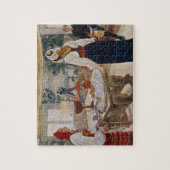 Die Hütte eines Bergmannes, von einem Handels- Puzzle (Vertikal)