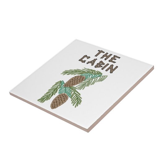 Die Hütte Fliese (Seite)