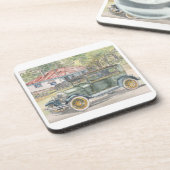 Die Hütte Getränkeuntersetzer (Linke Seite)