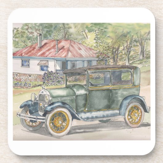 Die Hütte Getränkeuntersetzer (Vorderseite)