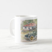 Die Hütte Kaffeetasse (Vorderseite Links)