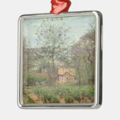 Die Hütte oder das rosa Haus Ornament Aus Metall (Links)
