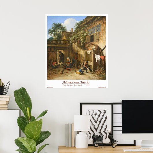 Die Hütte Poster (Heimbüro)