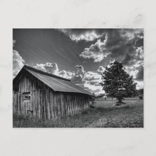 Die Hütte Postkarte (Vorderseite)