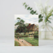 Die Hütte Postkarte (Stehend Vorderseite)